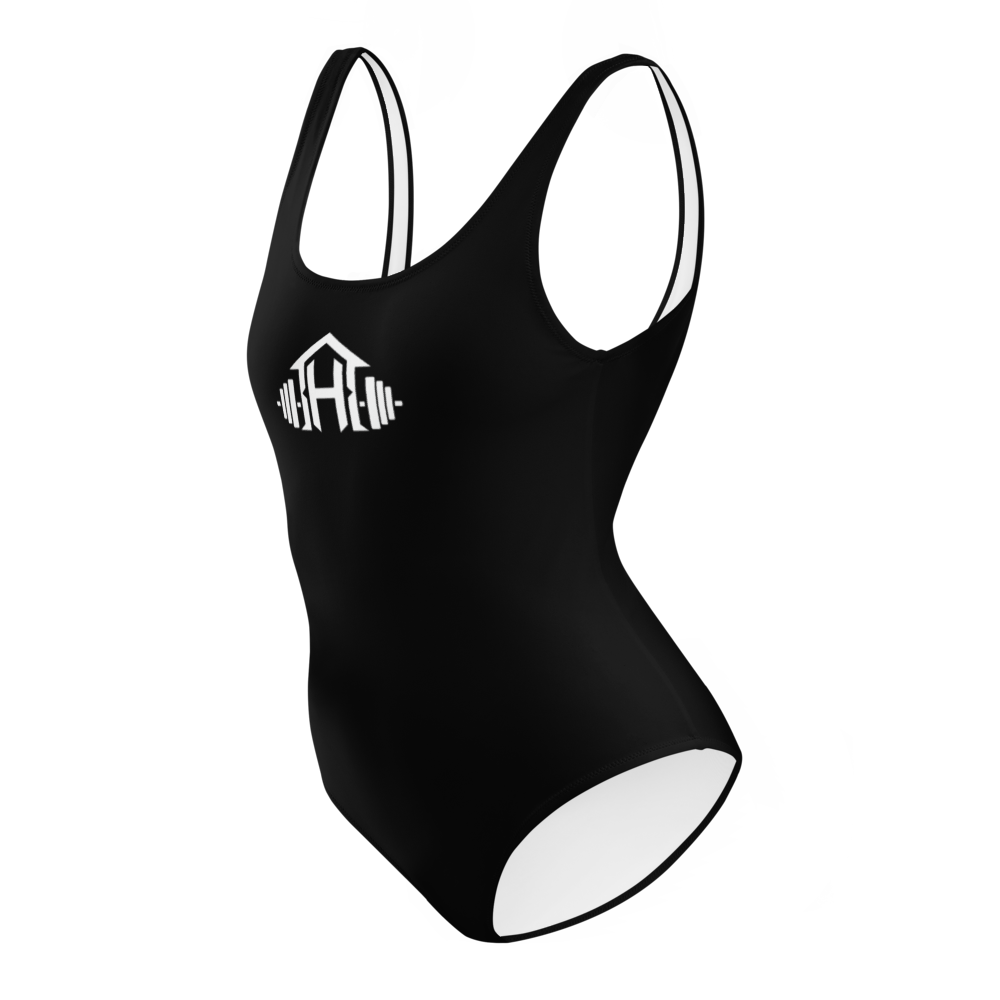 One-Piece Swimsuit "Black" 094