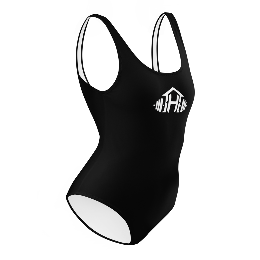 One-Piece Swimsuit "Black" 094